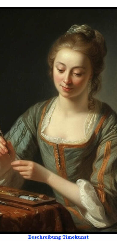 05.08. Woman Painting Classic Time